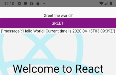 gRPC Web with App